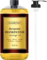 Essentially KateS Frankincense Massage Oil 8 Fl Oz – Knees, Elbows, HIPS, Hands, Shoulders and Legs – 100% Pure Frankincense Oil Relaxes Soreness and Stiffness by Essentially KateS