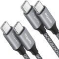 etguuds USB C to USB C Cable 3ft, 2-Pack 60W USBC to USBC Cord, Type C to C Charger Cable Fast Charging for iPhone 17 16 15 Pro Max Plus Air, Samsung Galaxy S25 S24 S23, for… by etguuds