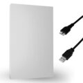 External Hard Drive 1TB HDD 2.5 Inch External Data Storage Pocket Size Backup Drive USB 3.0 Portable External Hard Drives, ps4 Storage Expansion Compatible for Gaming PC, Mac,… by Generic