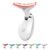 Face Light Therapy Device, Based on Triple Action LED, Thermal, and Vibration Technologies, Face and Neck Beauty Device with 7 Color LED for Home Use, Improve Skin(Glossy White) by Lyndops