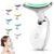Facial Beauty Device, Face Massager Tool for Skin Care, Based on Triple Action LED, Thermal, and Vibration Technologies, Red and Blue LED Light, 7 Color Led Face and Neck… by Bestechy