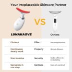 Facial Massager Red Light Therapy: 7 Color Led Neck Face Sculpting Lift Microcurrent Device for Skin Care Lymphatic Drainage Tightening Wrinkles Double Chin Dark Circle Reducer by Lunakaove