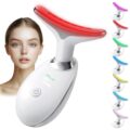 Facial Massager Red Light Therapy: 7 Color Led Neck Face Sculpting Lift Microcurrent Device for Skin Care Lymphatic Drainage Tightening Wrinkles Double Chin Dark Circle Reducer by Lunakaove