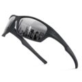 Fanshen Polarized Sunglasses for Men Women, Wrap Around Sunglasses for Mens Womens Cycling Fishing Running UV Protection by Fanshen