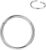 FANSING Men Women 316L Surgical Steel Hinged Nose Rings Hoop for Nostril Septum Cartilage Helix Daith Tragus Rook Conch Lip Ear Lobe Piercings by FANSING