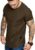 Fashion Mens T Shirt Muscle Gym Workout Athletic Shirt Cotton Tee Shirt Top by Uni Clau