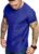 Fashion Mens T Shirt Muscle Gym Workout Athletic Shirt Cotton Tee Shirt Top by Uni Clau