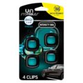 Febreze Unstopables Car Odor-Fighting Car Freshener Vent Clip Fresh Scent, .07 oz. Car Vent Clip, 4 Count (Pack of 1) (Packaging may vary) by Febreze