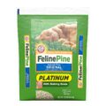 Feline Pine Platinum Non-Clumping Cat Litter, Feline Pine Cat Litter 18lb by Arm & Hammer