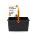 Fiskars Garden Tool Caddy with Removable Small Tool Storage for Indoor and Outdoor Gardening Use, Made with Recycled Plastic by Fiskars