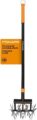 Fiskars Tiller Cultivator for Garden and Lawn, Extendable (40″- 60″) Gardening Hand Tool, Telescoping Rotary Hand Cultivator Tool for Soil or Reseeding Grass by Fiskars