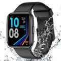 Fitness Tracker Watch with Heart Rate Monitor, Large Screen Activity Tracker with Pedometer, Sleep Monitor, Calories & Step Counter, 5ATM Waterproof Smart Watch for Women Men… by LIVIKEY