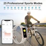 Fitness Tracker with 24/7 Heart Rate, Blood Oxygen Blood Pressure Sleep Monitor, Activity Trackers 5 ATM Waterproof,Step Calorie Counter Pedometer Health Smart Watch for Women... by Zeacool