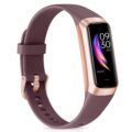 Fitness Tracker with 24/7Heart Rate, Blood Pressure, Sleep Tracking, Calorie, Activity Tracker with 1.1″ AMOLED Color Screen, Waterproof Step Tracker for Android iPhones Women Men by Moremore