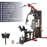Fitvids Home Gym Equipment, Multifunctional Full Body Workout Weight Machine Station with Weight Stack, All by Fitvids