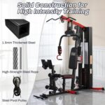 Fitvids Home Gym Equipment, Multifunctional Full Body Workout Weight Machine Station with Weight Stack, All by Fitvids