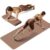Foldable Fitness Yoga Mat | 2/5″ (10MM) Extra Thick | SGS Certified Non-Slip TPE | 75×26″ Extra Long-Wide | Portable & Easy Store | for Yoga, Pilates, Home Gym & Full-Body Workouts by PAIDU