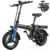 Folding Electric Bike for Adults, 14″ Ebike 500W Peak Motor, 23MPH | 35 Miles PAS Range | 48V12Ah Removable Battery | Commuter Foldable Electric Bicycles | UL 2849 Certified |… by Generic