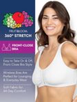 Fruit of the Loom Women's Multi-Pack Front Closure Cotton Bra by Fruit of the Loom