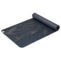 Gaiam Dry-Grip Yoga Mat – 5mm Thick Non-Slip Exercise & Fitness Mat for Standard or Hot Yoga, Pilates and Floor Workouts – Cushioned Support, Non-Slip Coat – 68 x 24 Inches by Gaiam
