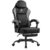 Gaming Chair with Pocket Spring Cushion, Video Game Computer Chair with Footrest for Adults, High Back Gamer Leather Chair with Headrest and Lumbar Support for Office Gaming 300LBS by WAILOR