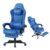 Gamtimer Gaming Chair, 400 lbs Adult Chair, High Back Computer Chair with Footrest and Linked Armrests, Office Video Game Chair with Lumbar Support (Blue) by MINOMAC