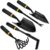 Garden Tool Set – Featuring a Heavy-Duty Stainless Steel Hand Cultivator, Transplant Shovel, Trowel, Crack Weeder, and Dandelion Weeder – The Ultimate, Unbreakable Gardening Gift by Kemaier