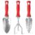 Garden Weasel 3-Piece Hand Tool Combo Set | Trowel, Transplanter and Cultivator | Heavy Duty Lawn and Garden Set, Digging, Planting, and Weeding | 91370-Q by GARDEN WEASEL
