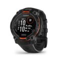 Garmin Instinct® 3 45mm, Solar Charged Display, Rugged Outdoor GPS Smartwatch, Metal-Reinforced Bezel, Built-in Flashlight, Black by Garmin