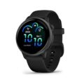 Garmin vívoactive® 6, Health and Fitness GPS Smartwatch, AMOLED Display, Up to 11 Days of Battery, Slate with Black Band by Garmin