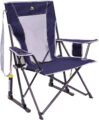 GCI Outdoor Comfort Pro Rocker Collapsible Rocking Chair & Outdoor Camping Chair, Indigo Blue by GCI Outdoor
