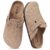 Genuine Suede Clogs for Women Men Soft Cork Footbed Leather Mules Comfort Potato Shoes with Arch Support by ODOLY