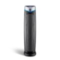 GermGuardian 5-In-1 HEPA Air Purifier for Home, Large Rooms Up To 915 Sq. Ft. with HEPA Pet Air Filter, UV-C Light & Odor Reduction, AC5250PT, 28″ Tower, Gray by GermGuardian