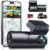 GKU Dash Cam Front and Rear Camera,4K+1080P, 5.8GHz WiFi & GPS Dash Camera for Cars,with 64G SDcard,1.47″ Display Dashcam, 24HParking Mode,App Control,Super Night… by GKU