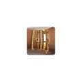 Gold Bracelets for Women Non Tarnish, 14K Gold Plated Chunky Cuff Bracelet Gold Bangles Bracelet for Women Trendy Tie Knot Cuban Rope Paperclip Beaded Bracelet Stack Jewelry Gifts by Gokeey