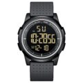 GOLDEN HOUR Ultra-Thin Minimalist Sports Waterproof Digital Watches Men with Wide-Angle Display Rubber Strap Wrist Watch for Men Women by GOLDEN HOUR
