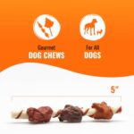 Good ‘n’ Fun Triple Flavor Kabobs Chews for All Dogs, 24 Ounces, Treat Your Dog to Chews Made from Beef Hide, Real Chicken, Pork Hide, Duck and Chicken Liver by Good 'n' Fun