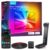 Govee TV Backlight 3 Lite with Fish-Eye Correction Function Sync to 55-65 Inch TVs, 11.8ft RGBICW Wi-Fi LED Strip Lights with Camera, 4 Colors in 1 Lamp Bead, Voice and APP… by Govee