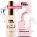 grace & stella Award Winning Hyaluronic Acid Serum (50ml/1.7 fl oz) Hydrating Hyaluronic Acid Serum for Face – Acido Hialuronico for Women – Remove Fine Lines, Wrinkles, Anti… by grace & stella