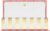 Graphique Gold Heart Flat Notes – Note Card Stationery with Adorable Soft Pink Border and Printed Gold Heart, 50 Note Cards and Matching Envelopes for Thank You Notes and… by Graphique