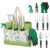 GreatBuddy Garden Tool Set for Women, 9 Piece Heavy Duty Rust-Proof Gardening Tool Set with Ergonomic Handles & Durable Organizer Handbag, Ideal Gardening Gifts for Mothers,… by GreatBuddy