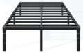 Hafenpo 18 Inch Full Bed Frame – Sturdy Metal Platform Full Size, No Box Spring Needed, Heavy Duty, Easy Assembly, Strong Bearing Capacity, Under Bed Storage, Black by Hafenpo