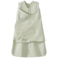 HALO 100% Cotton Sleepsack Swaddle, 3-Way Adjustable Wearable Blanket, TOG 1.5, Sage, Newborn, 0-3 Months by HALO
