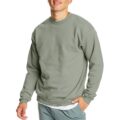 Hanes Men’s EcoSmart Fleece, Pullover Crewneck Sweatshirt, 1 or 2 Pack by Hanes