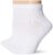 Hanes Ultimate womens Ankle Socks, Comfort Toe Seamed, White & Black Available, 6-pack by Hanes