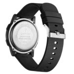 HANPOSH Mens Digital Watch Ultra Thin Minimalist Sports Waterproof Outdoor LED Screen Large Face Wrist Watches for Men with Back Light Alarm Date Stopwatch by HANPOSH