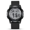 HANPOSH Mens Digital Watch Ultra Thin Minimalist Sports Waterproof Outdoor LED Screen Large Face Wrist Watches for Men with Back Light Alarm Date Stopwatch by HANPOSH