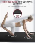 HAPBEAR Large Yoga Mat - 72"x36"x6mm (1/4 inch), Extra Wide Non-Slip Exercise Mat for Home Workout, Yoga, Pilates & Stretching, Durable & Eco-Friendly, Includes Bonus Resistance... by HAPBEAR