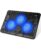 havit HV-F2056 15.6″-17″ Laptop Cooler Cooling Pad – Slim Portable USB Powered (3 Fans), Black/Blue by havit