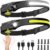 Headlamp Rechargeable 2PCS, 230° Wide Beam Head Lamp LED with Motion Sensor for Adults – Camping Accessories Gear, Waterproof Head Light Flashlight for Hiking, Running,… by BIAT